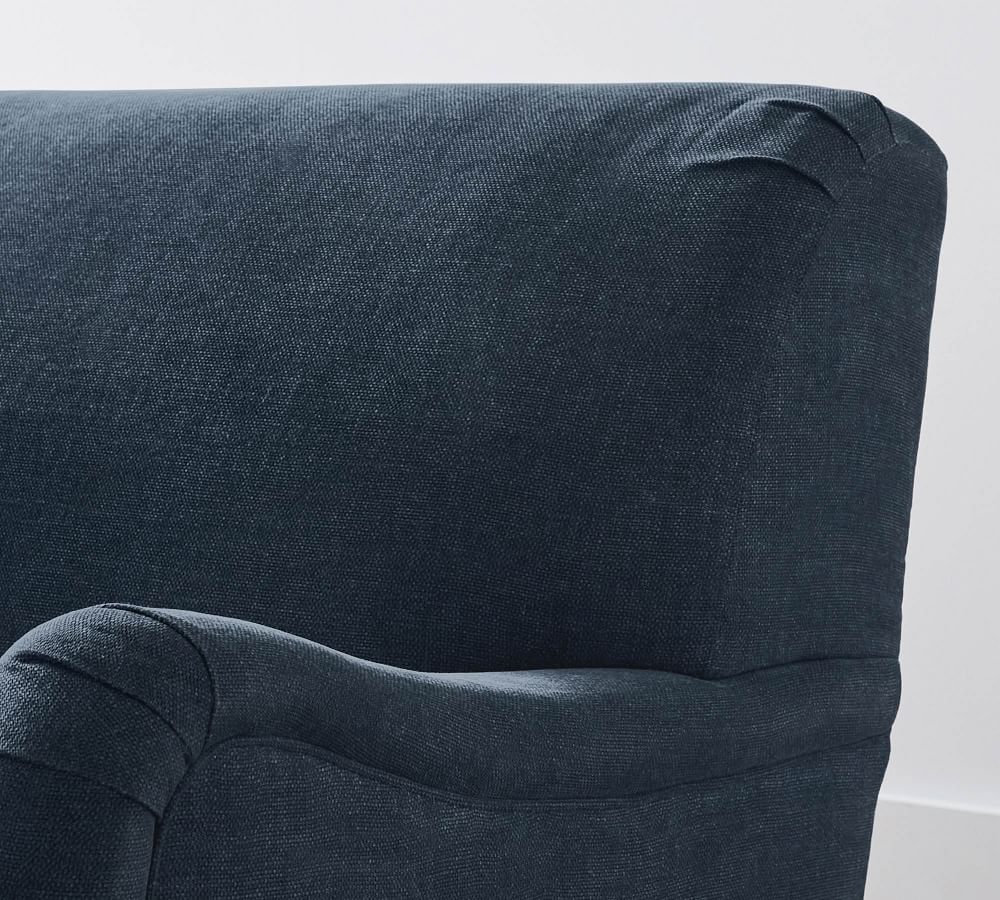 Carlisle Upholstered Armchair Pottery Barn