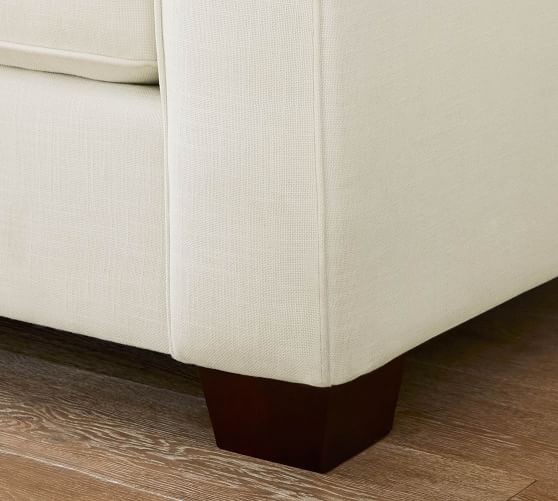 Pb Comfort Square Arm Upholstered Sofa, Memory Foam Rug Pad 5 215 70 R