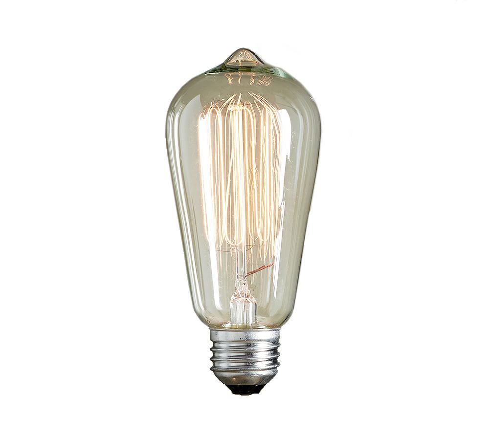 Teardrop Filament 40W Light Bulb Pottery Barn