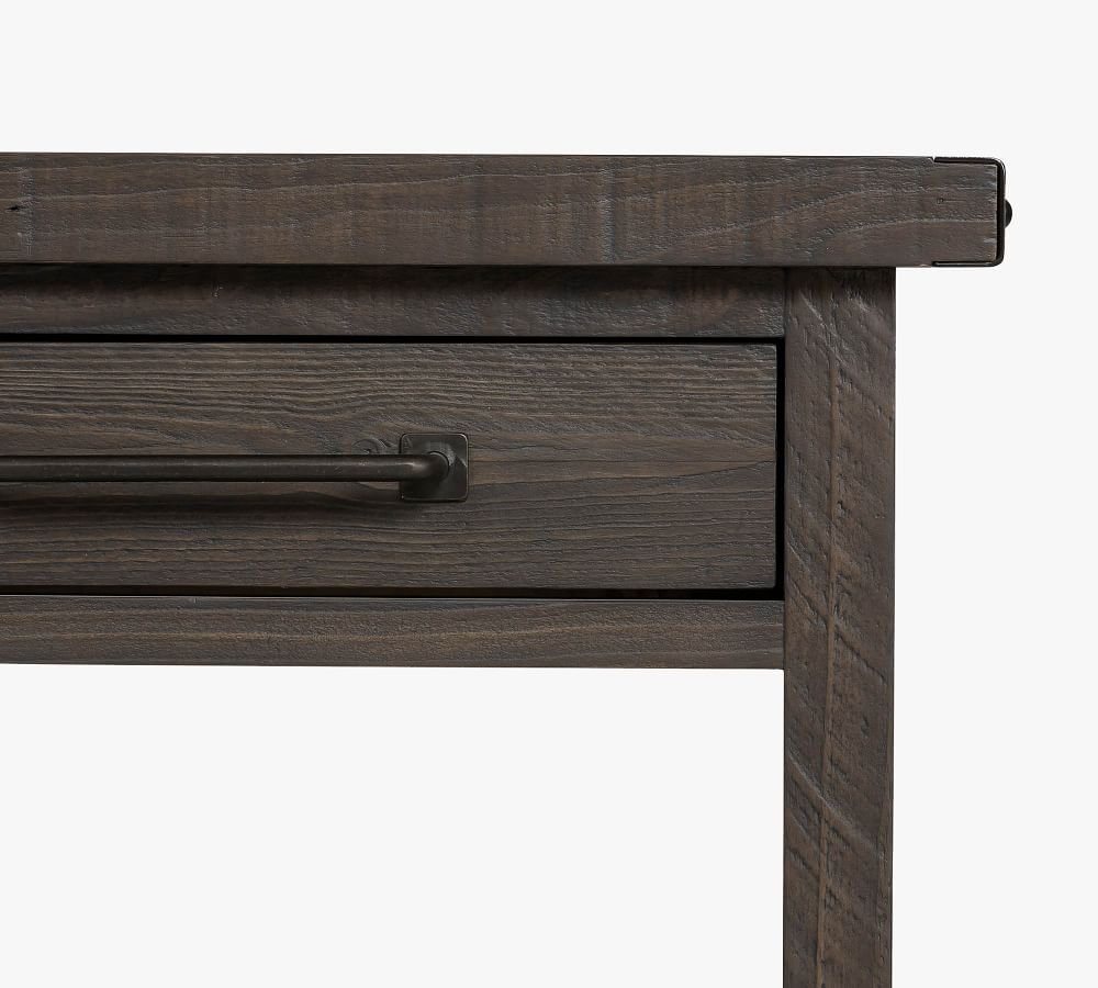 Novato 23" Reclaimed Wood End Table Pottery Barn