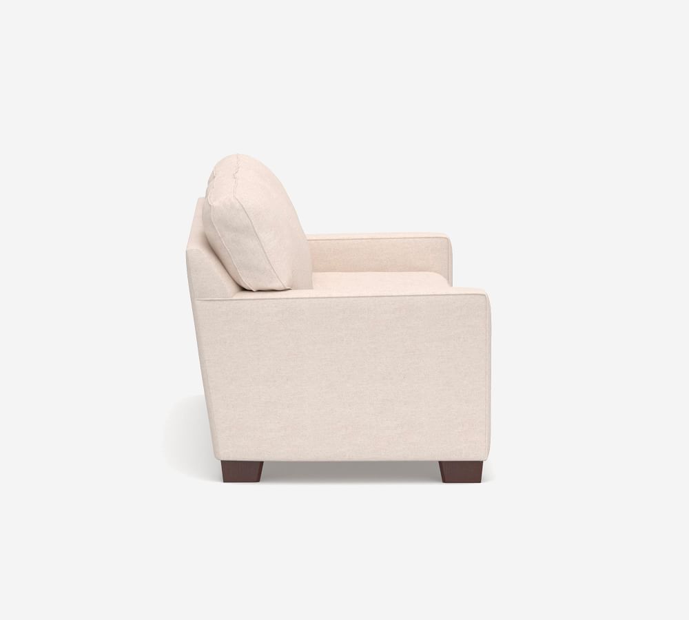 Buchanan Square Arm Upholstered Deluxe Sleeper Sofa Bed Pottery Barn