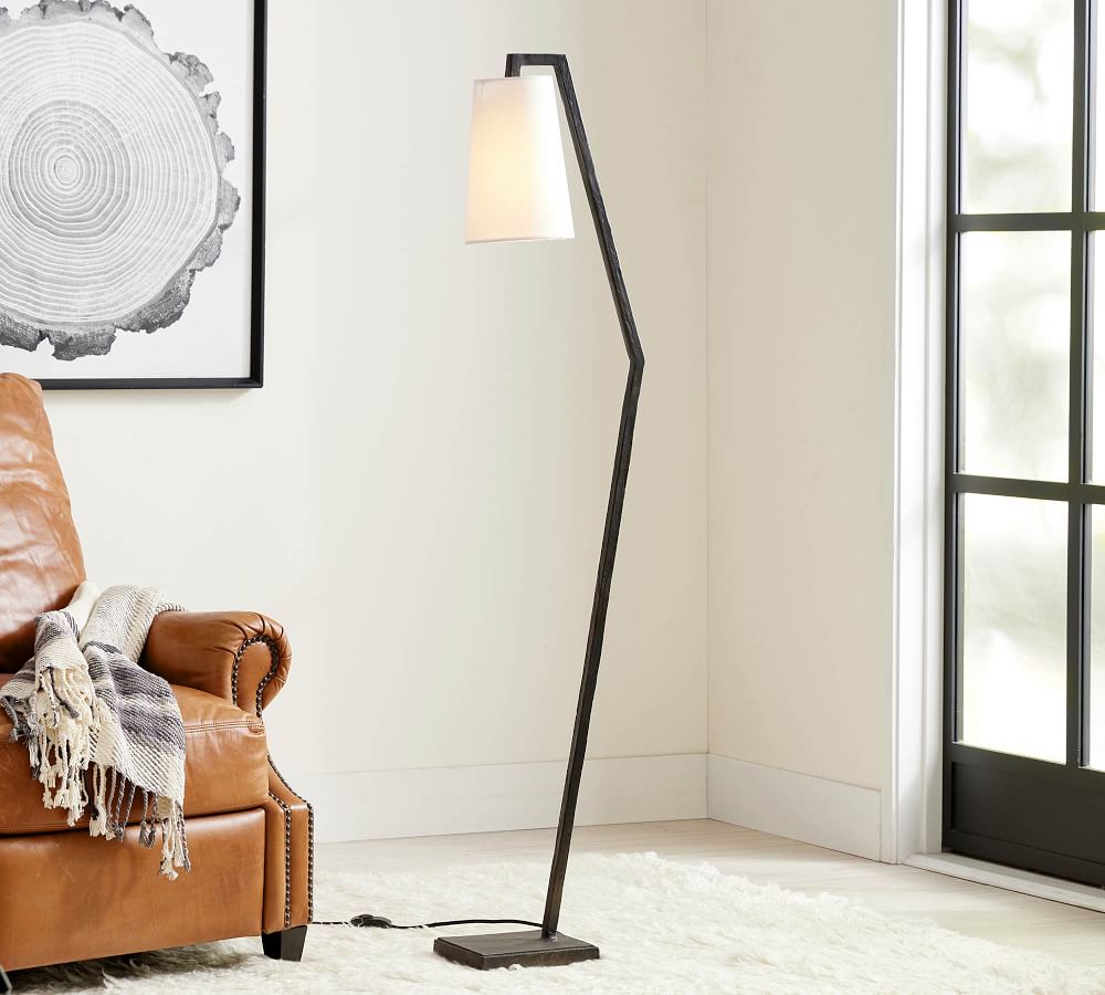 iron floor lamp