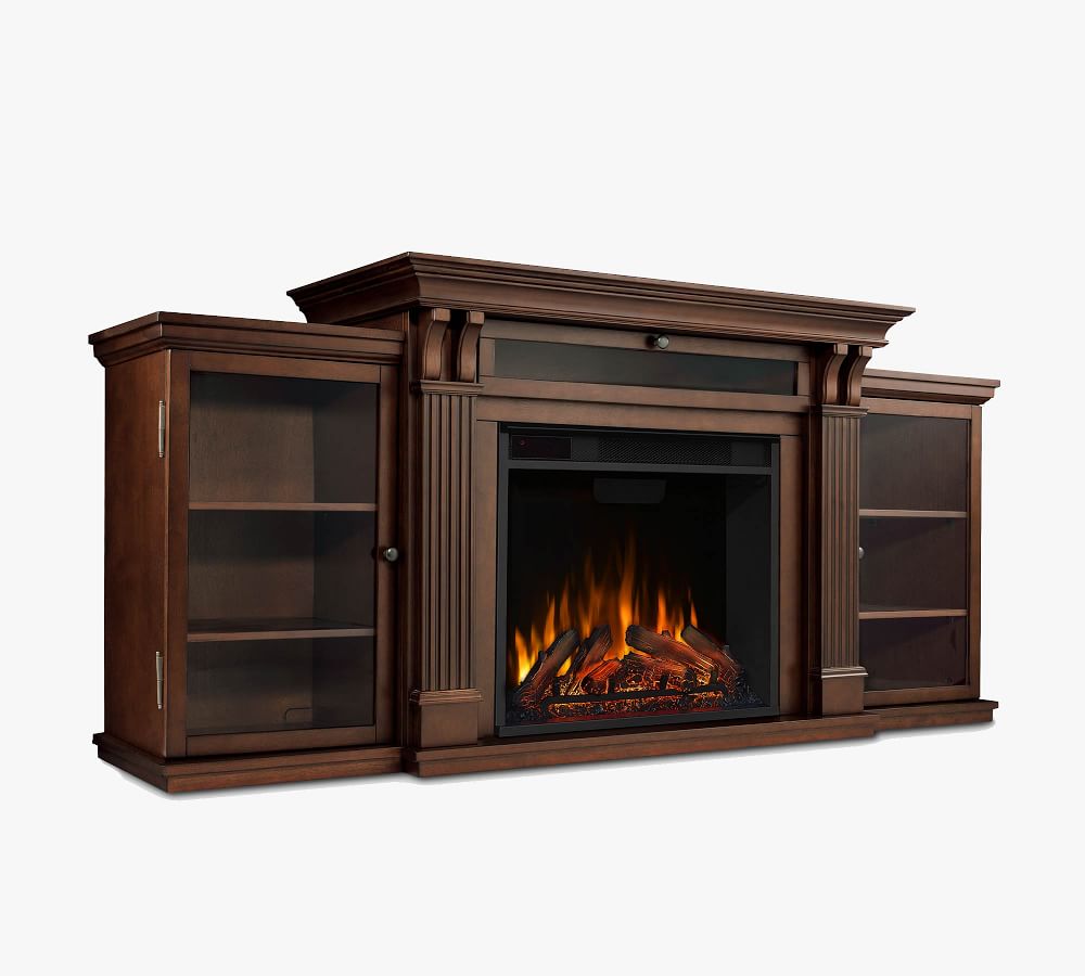 Real Flame® 67" Calie Electric Fireplace Media Pottery Barn