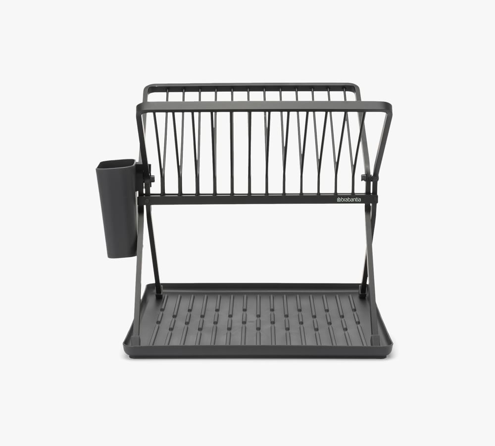 Brabantia Foldable Dish Drying Rack Pottery Barn