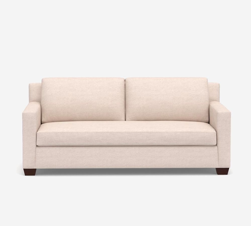 York Square Arm Fabric Sofa Pottery Barn