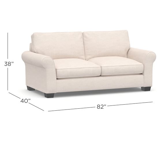 PB Comfort Roll Arm Upholstered Deluxe Sleeper Sofa With Memory Foam  Mattress | Pottery Barn
