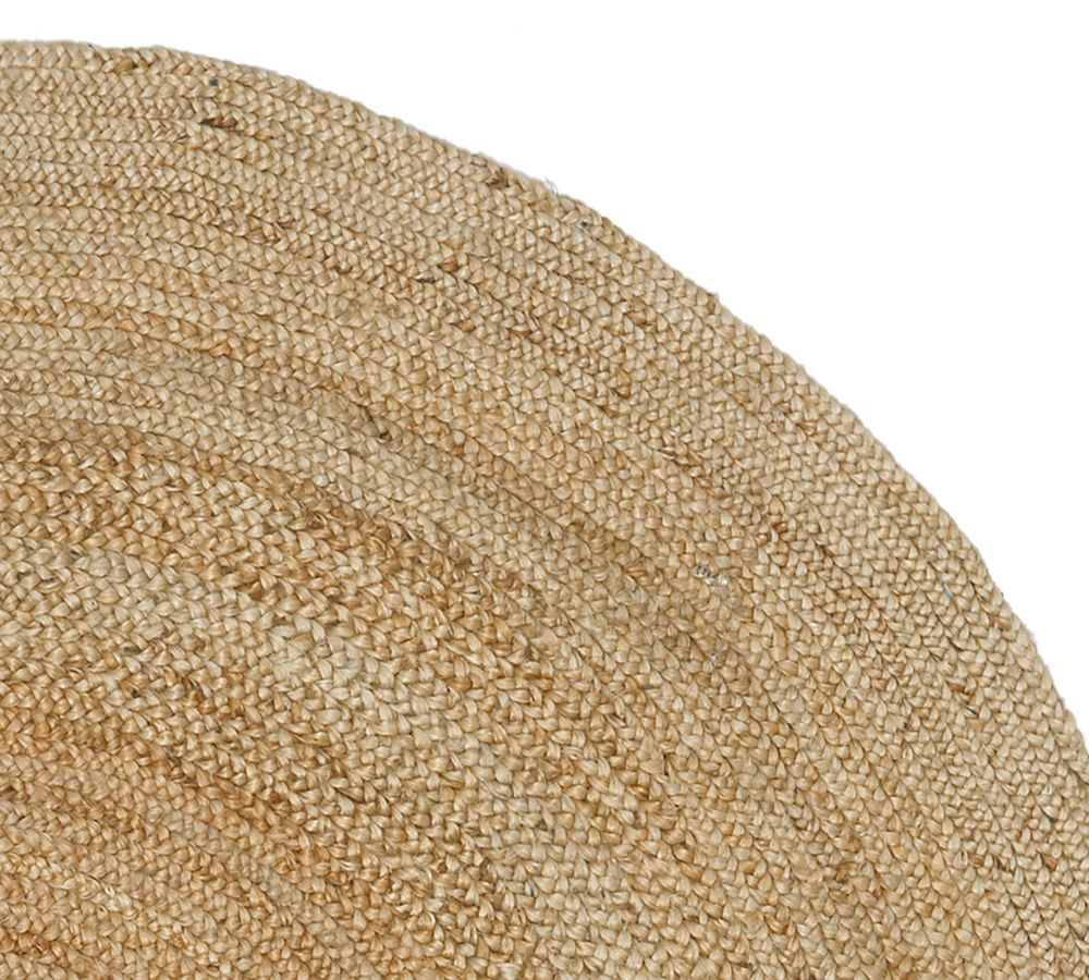 Round Braided Jute Rug Pottery Barn