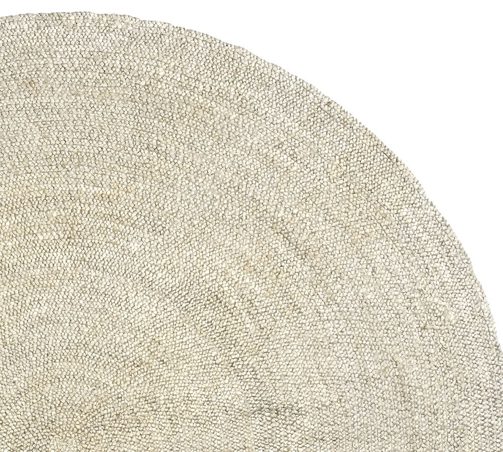Round Braided Jute Rug Pottery Barn