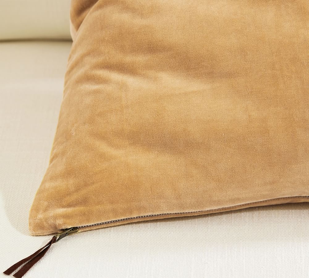 Everywhere Velvet Pillow Cover Pottery Barn