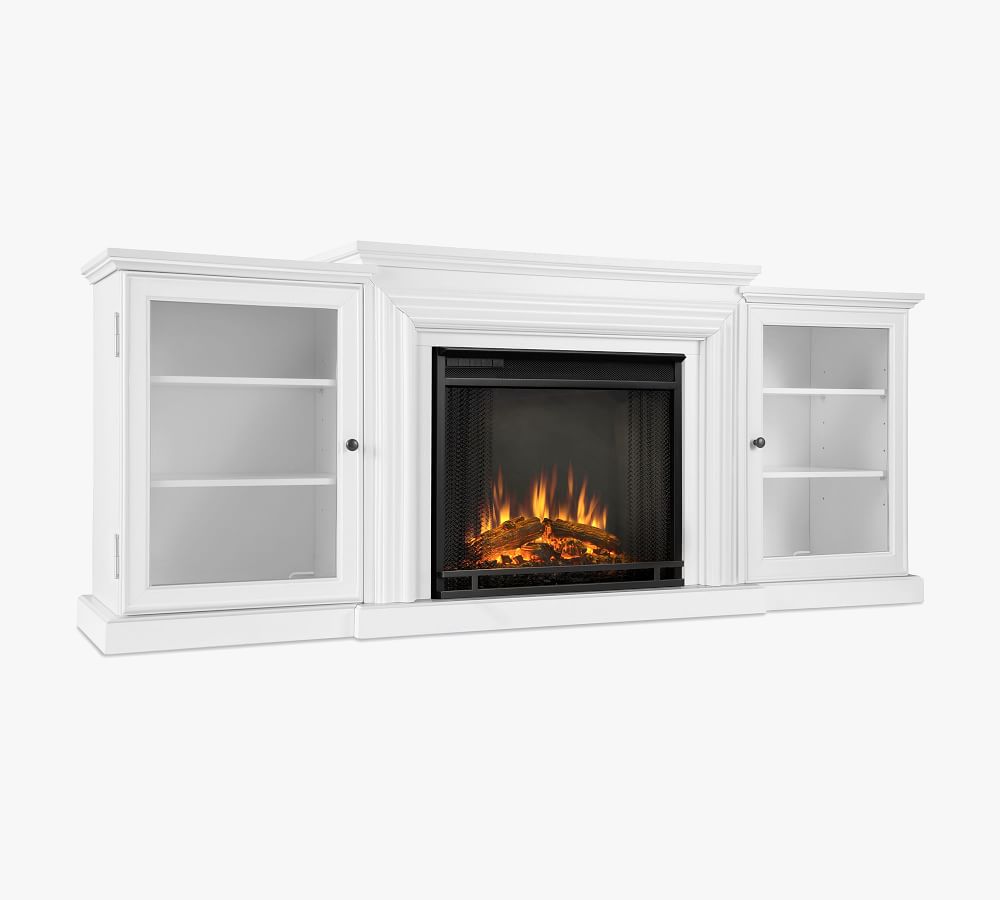 Real Flame® 72" Frederick Electric Fireplace Media Pottery Barn