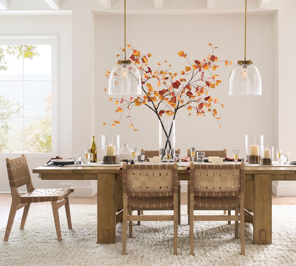 Westbrook Trestle Extending Dining Table Pottery Barn