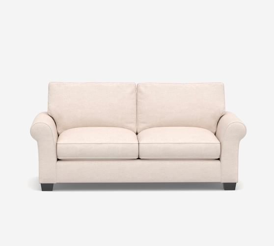 PB Comfort Roll Arm Upholstered Deluxe Sleeper Sofa With Memory Foam  Mattress | Pottery Barn