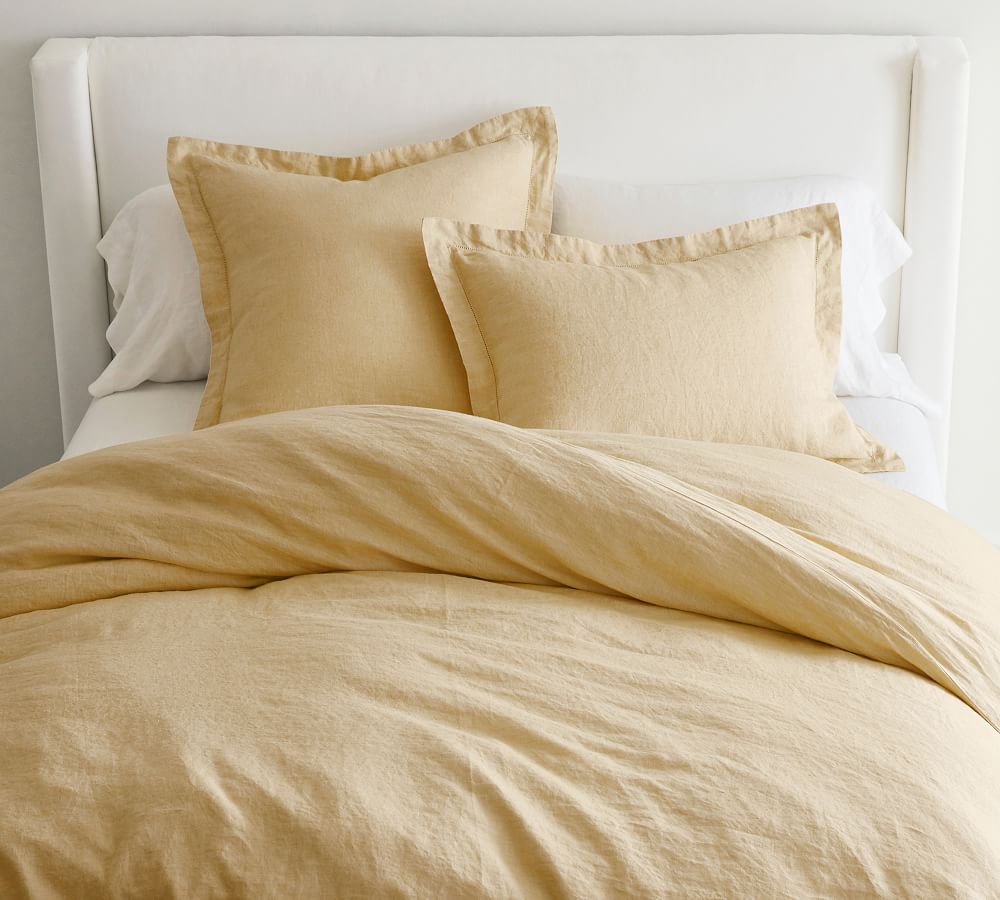 Belgian Flax Linen Duvet Cover Pottery Barn