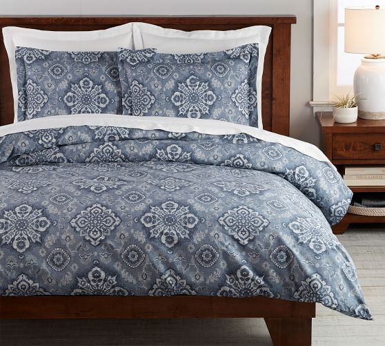 pottery barn queen duvet cover