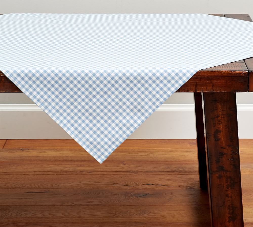 Gingham Table Throw Pottery Barn