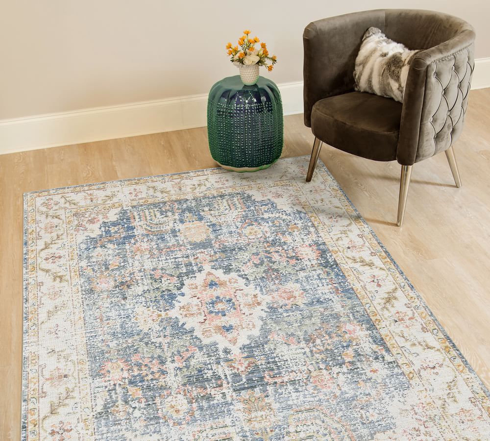 Preece Easy Care Synthetic Rug Pottery Barn