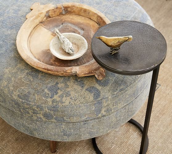 Duke Accent Side Table Pottery Barn, Dare Gallery Coffee Table Gumtree India