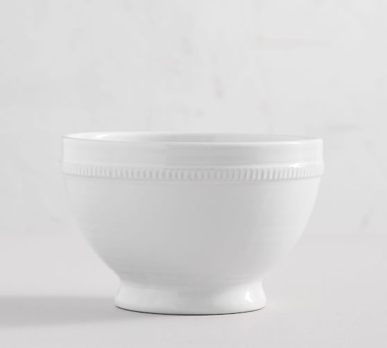 pottery barn great white cereal bowl