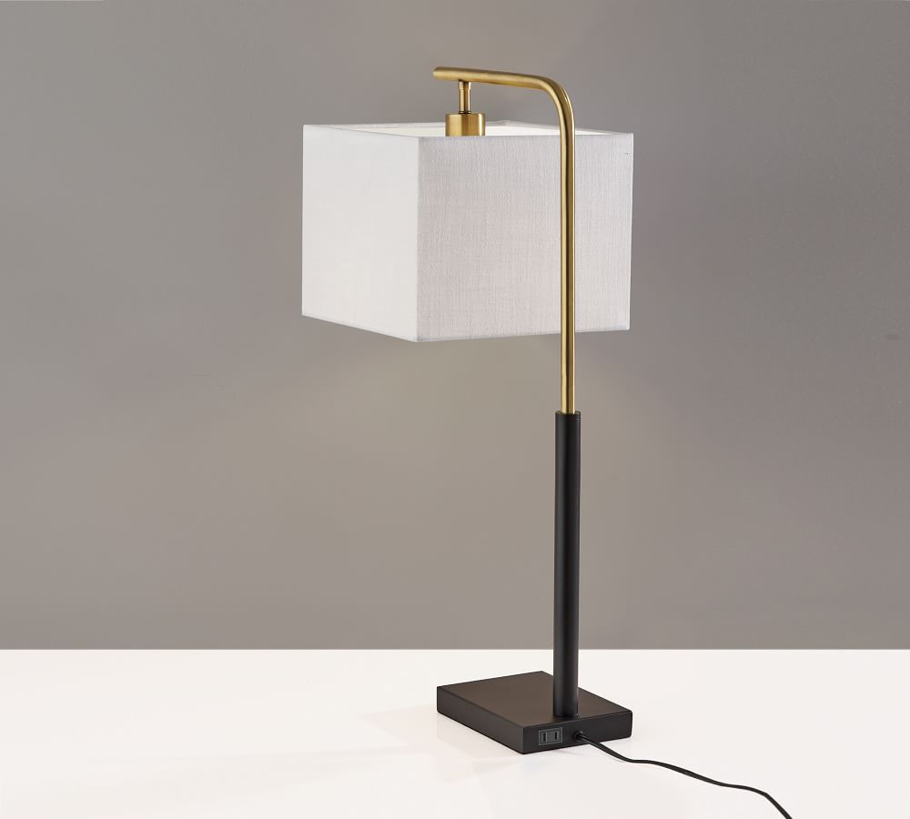 Lyons LED Metal Table Lamp | Pottery Barn