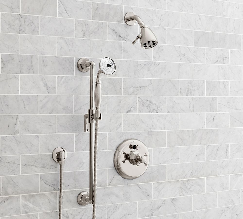 Victoria Pressure Balanced Shower Set with Handshower | Pottery Barn