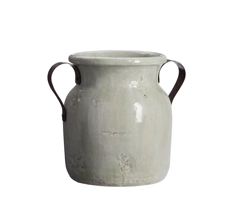 Marlowe Ceramic Vase Collection Blue Pottery Barn