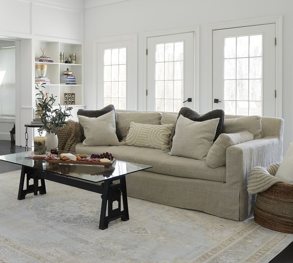 Porcelain Blue Carina Persian Rug Pottery Barn