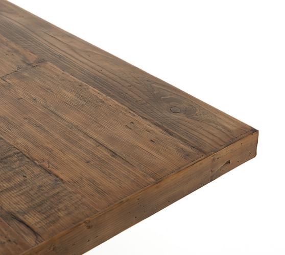 Jade Reclaimed Wood Dining Table, Top Reclaimed Wood Dining Table