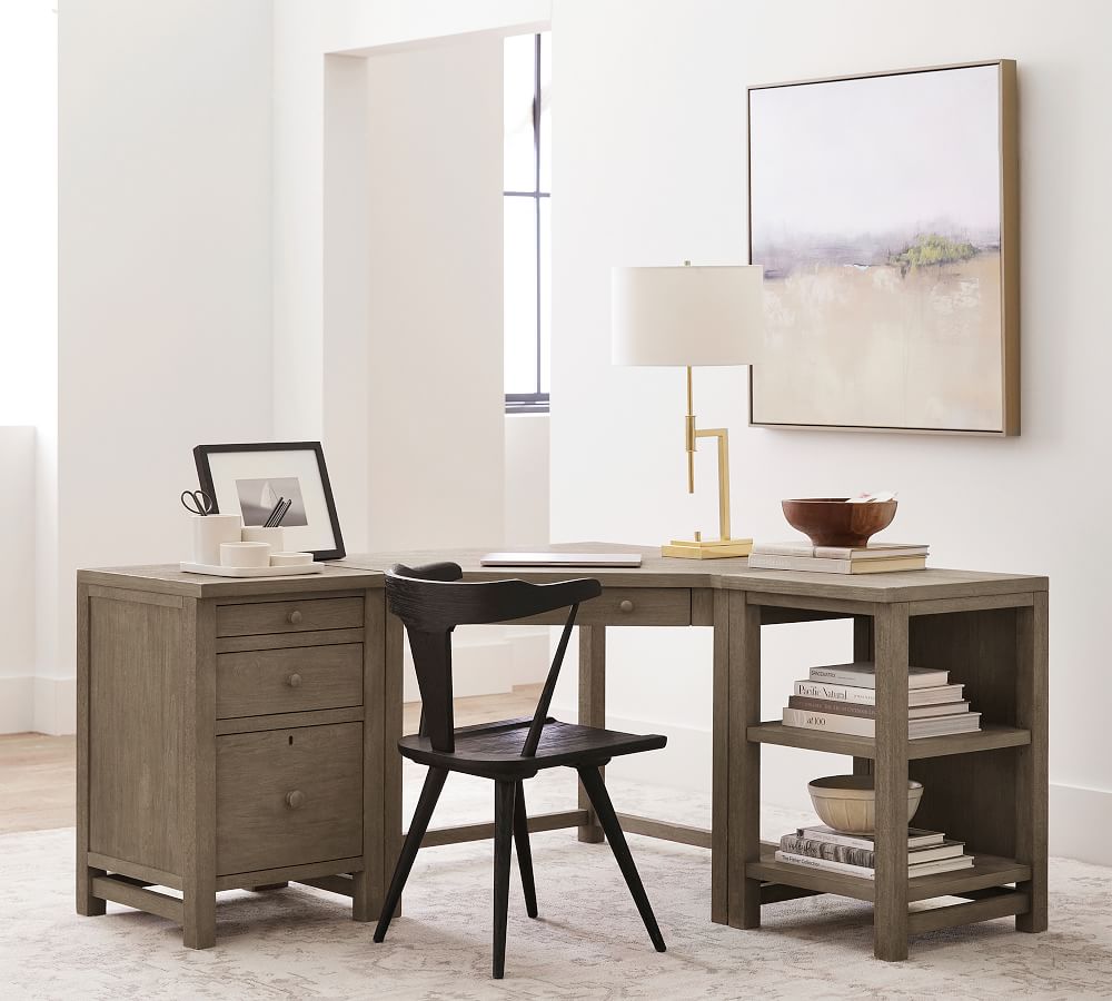 Pottery Barn Corner Cabinet