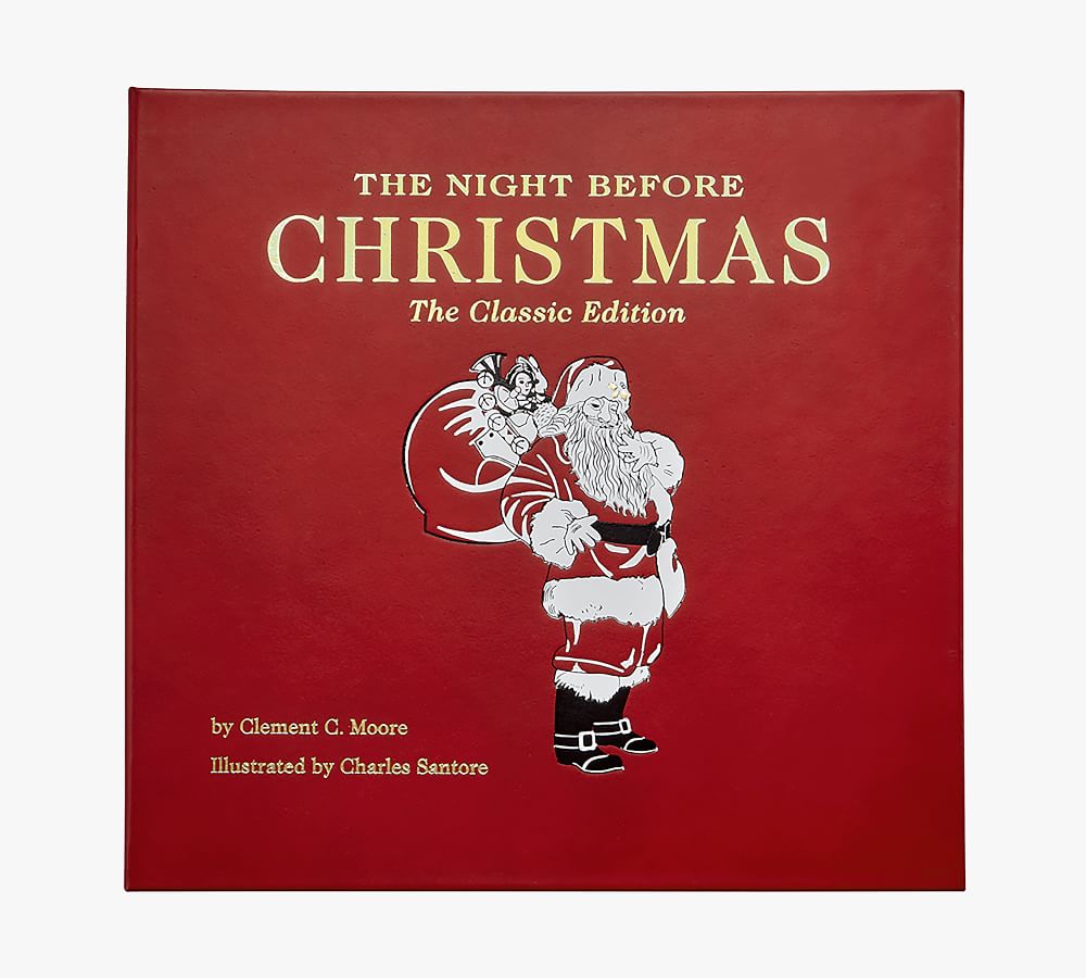 The Night Before Christmas by Clement C. Moore LeatherBound Book