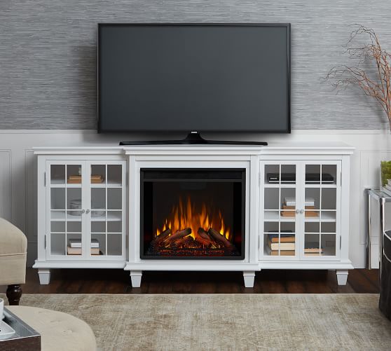 70 Marlowe Electric Fireplace Media, Electric Fireplace Insert For Media Center