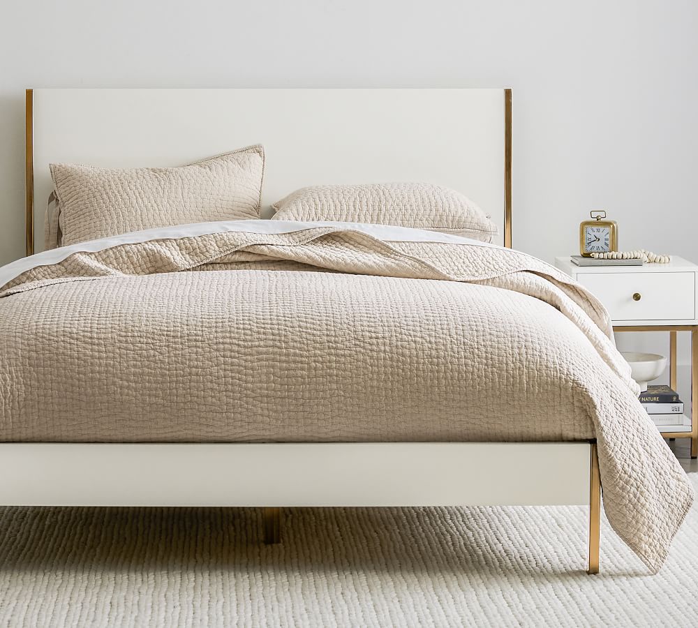 Delaney Platform Bed Pottery Barn