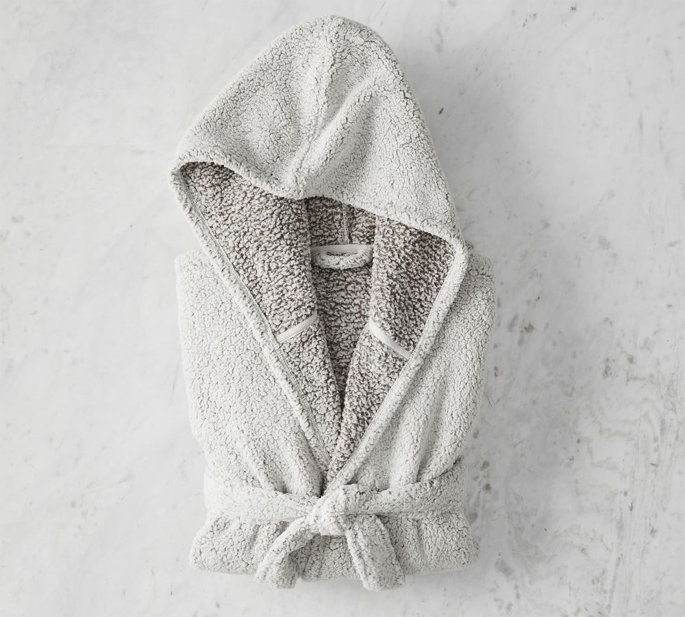 Coziest Sherpa Robes Pottery Barn