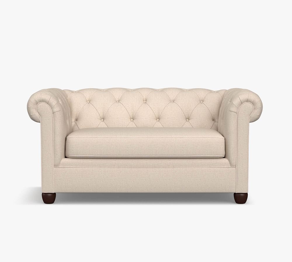 Chesterfield Fabric Sofa Pottery Barn