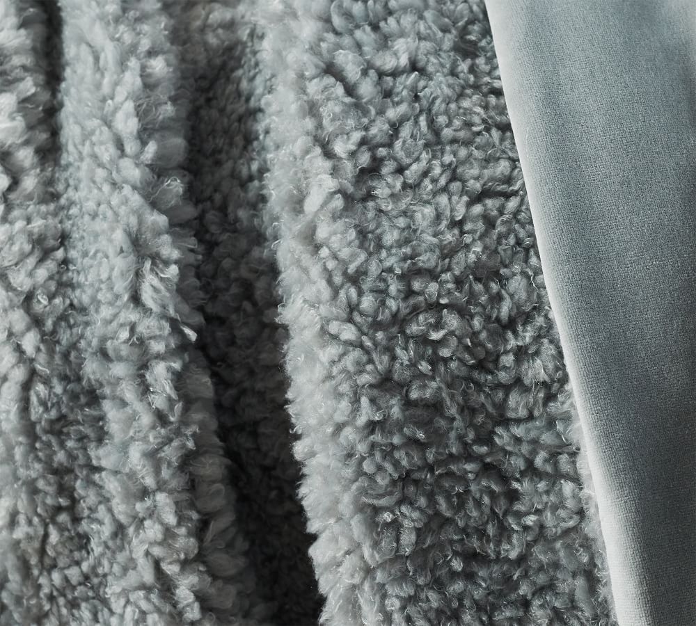 Fireside Velour Throw Pottery Barn