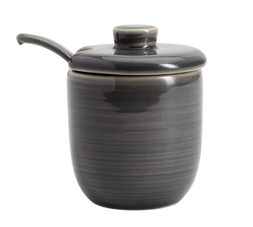 Joshua Stoneware Sugar Bowl Pottery Barn