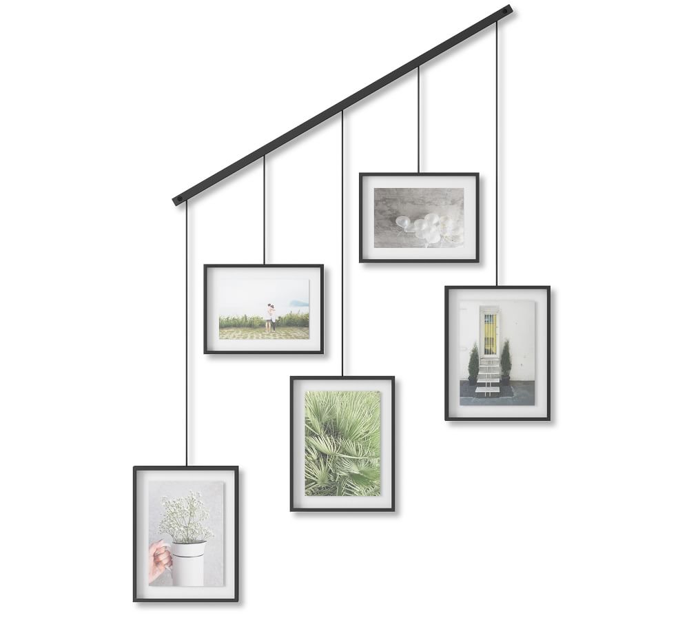 Hanging Black Gallery Frames, Set of 5 Pottery Barn