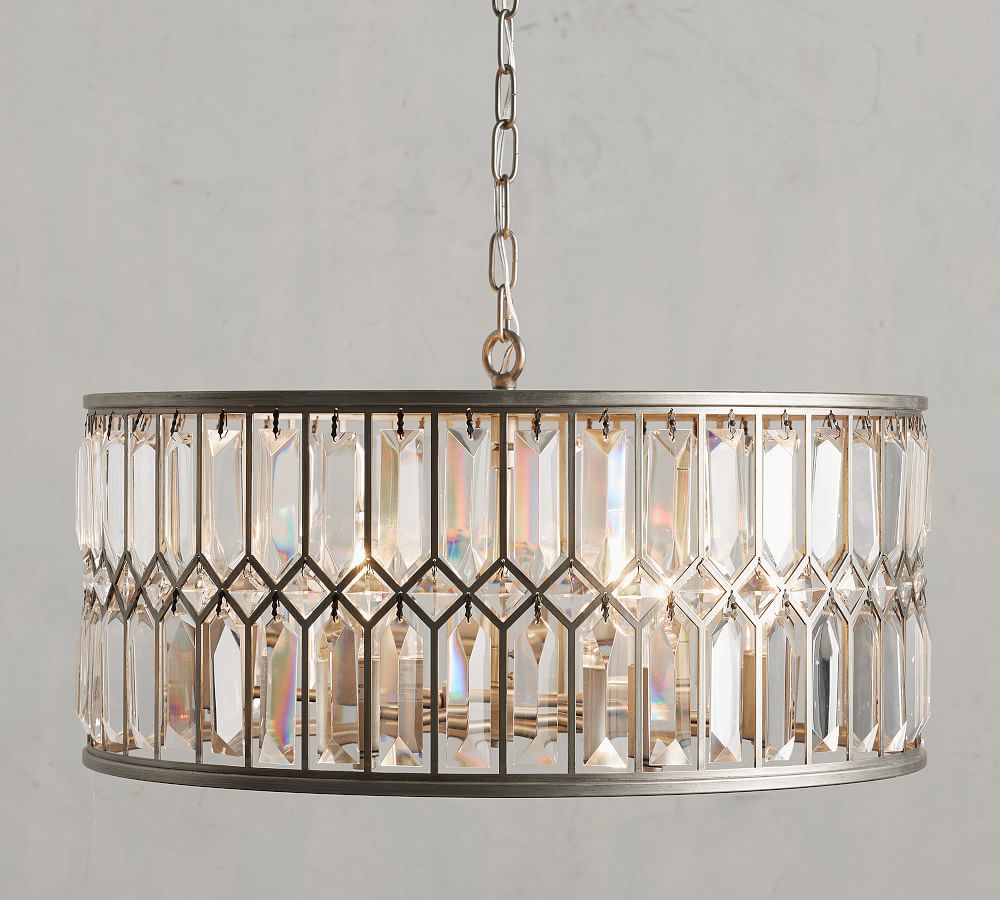 Tessa Crystal Chandelier Pottery Barn