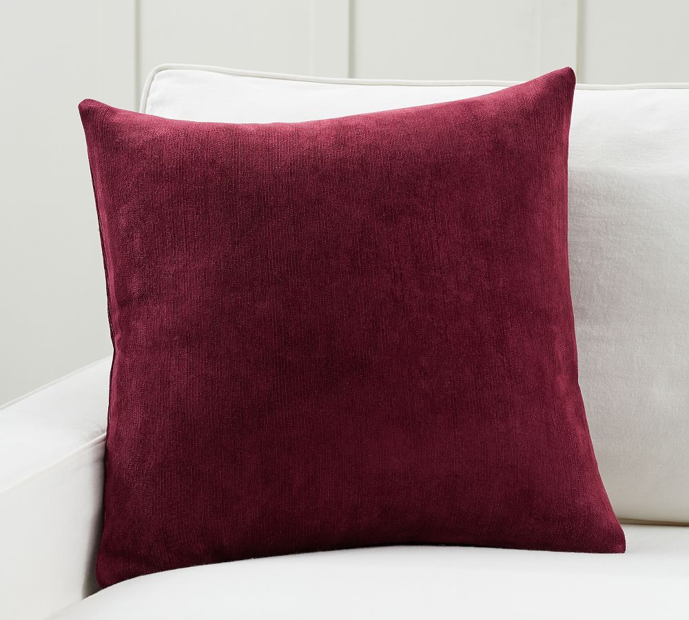 Lucia Chenille Pillow Covers Pottery Barn