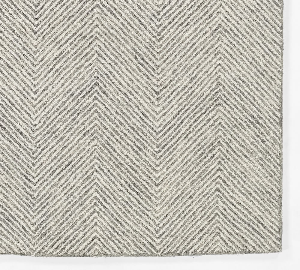 Iweala Handcrafted Chevron Rug Pottery Barn