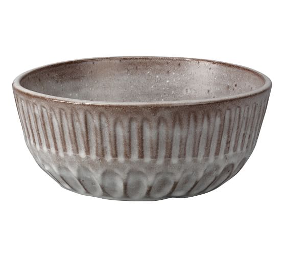 textured ceramic bowl