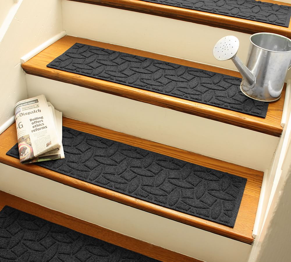 Waterhog Ellipse Indoor/Outdoor Stair Treads Pottery Barn