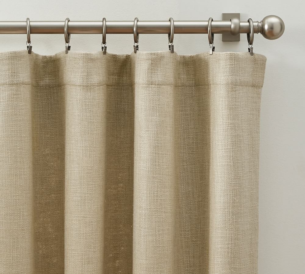 Faye Textured Linen Curtain 