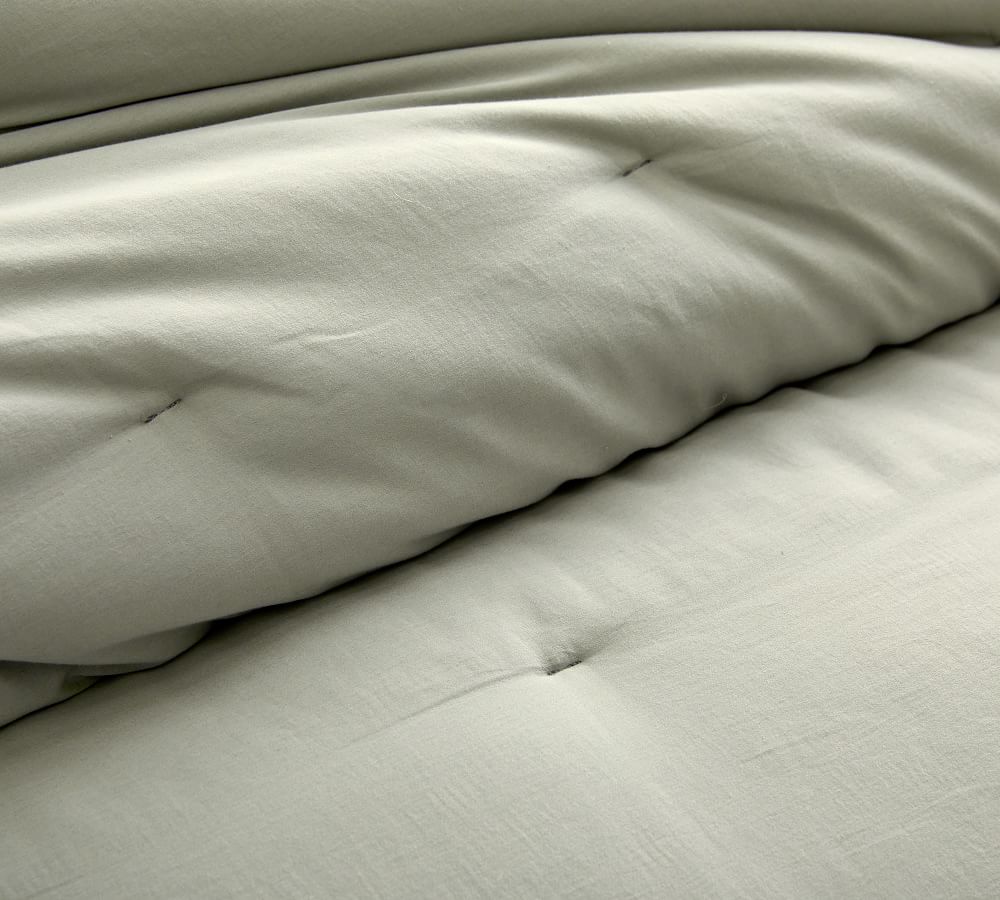 Dream Brushed Cotton Comforter Pottery Barn