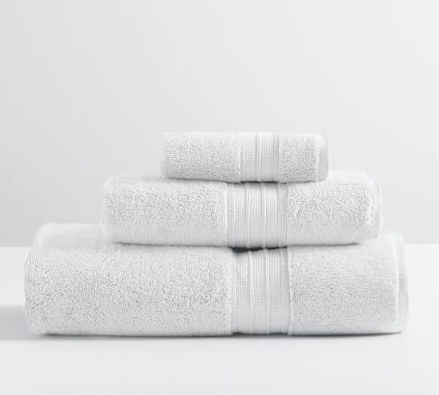 White Hydrocotton Quick-Dry Organic Bath Towel