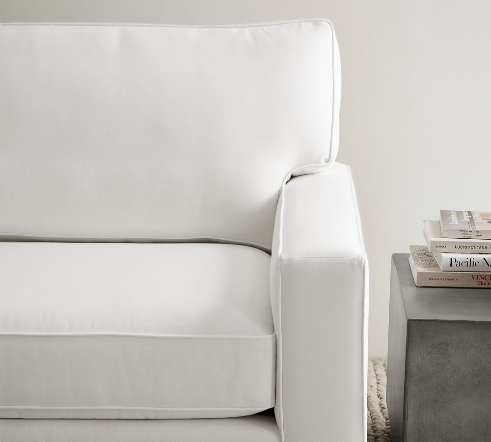 PB Comfort Square Arm Upholstered Armchair | Pottery Barn