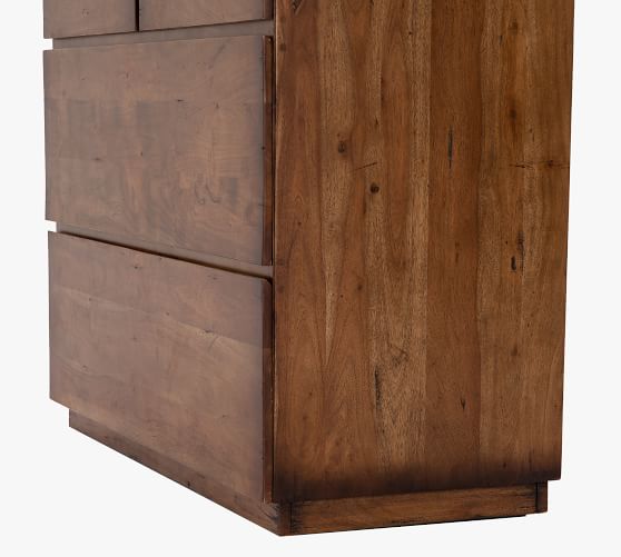 Parkview Reclaimed Wood 6 Drawer Tall, Reclaimed Wood Dresser Tall