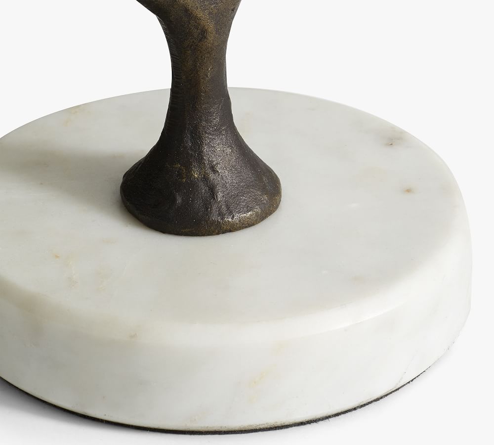 Bodhi 10" Round Metal Accent Table Pottery Barn