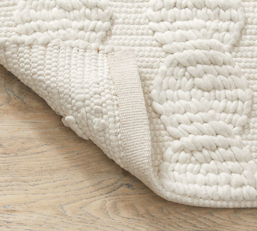 Colossal Knit Sweater Rug | Pottery Barn