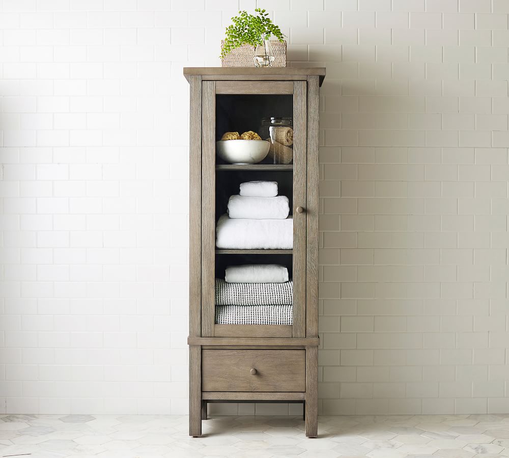 Farmhouse Linen Closet Pottery Barn