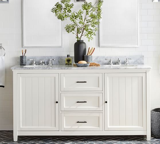 Double Sink Vanity Pottery Barn, How Much Are Double Sink Vanities